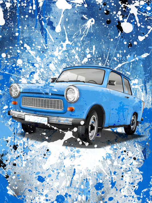 Poster Kultauto Pop-Art