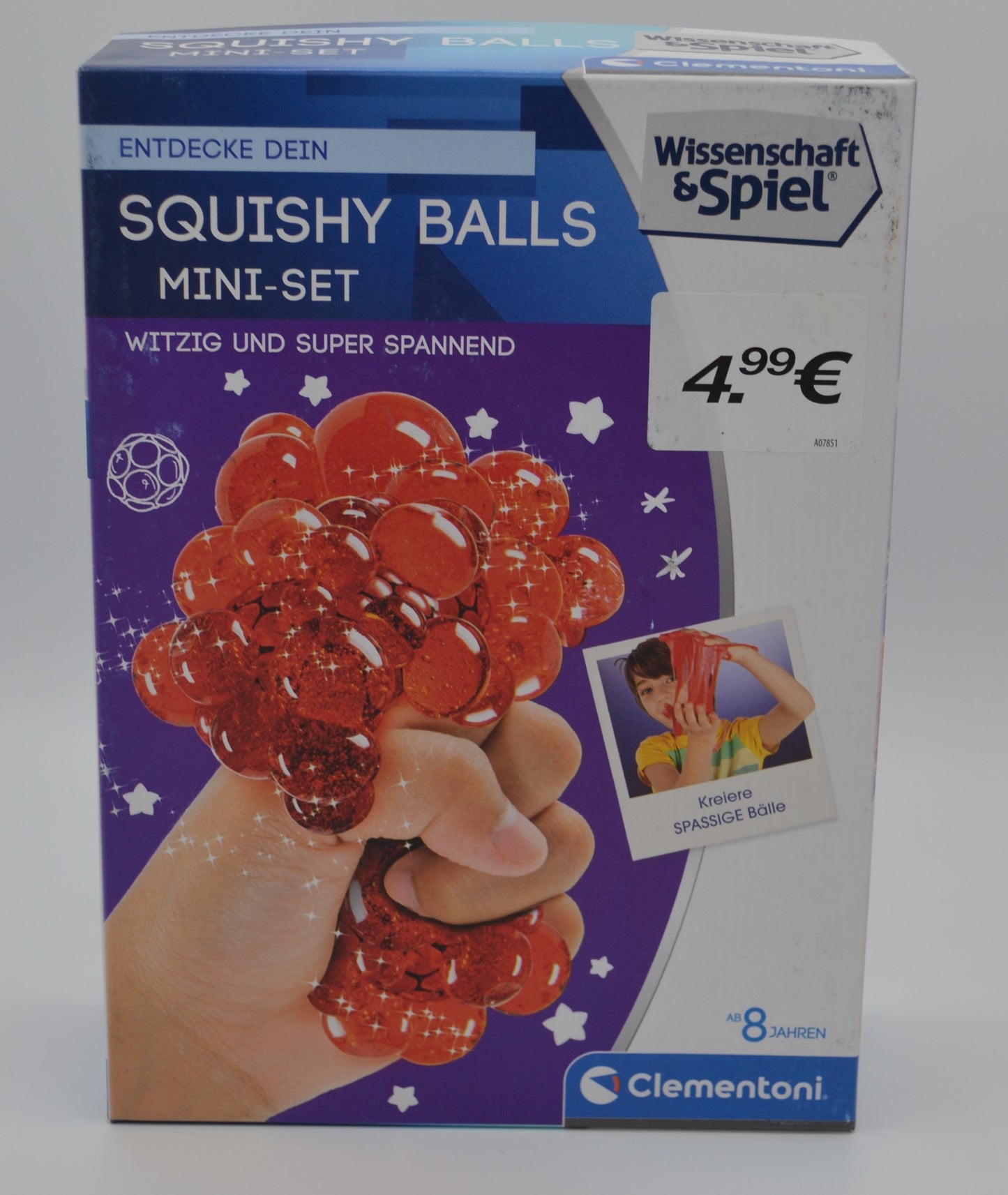 Clementoni Squishy Balls - Kreiere SPASSIGE Bälle